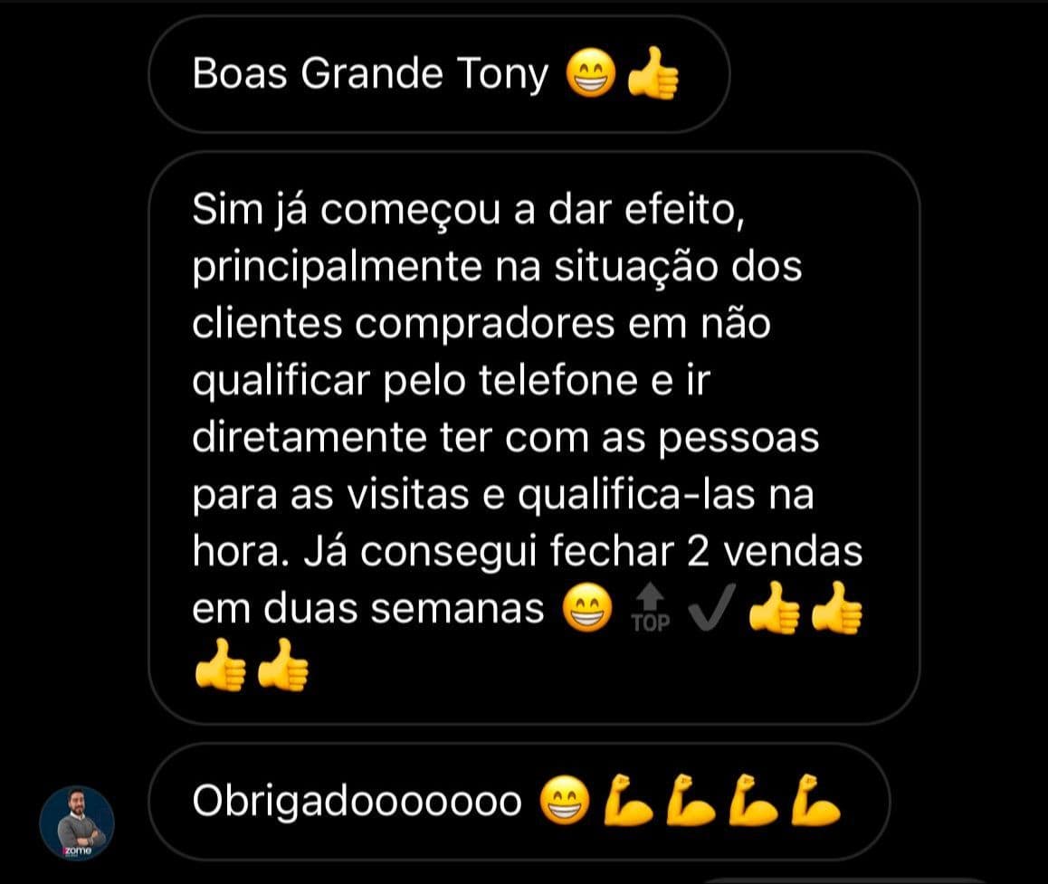 Participante na formação